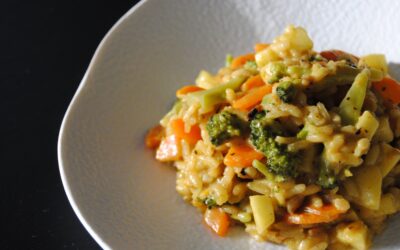 Risotto sucré-salé à l&rsquo;indienne